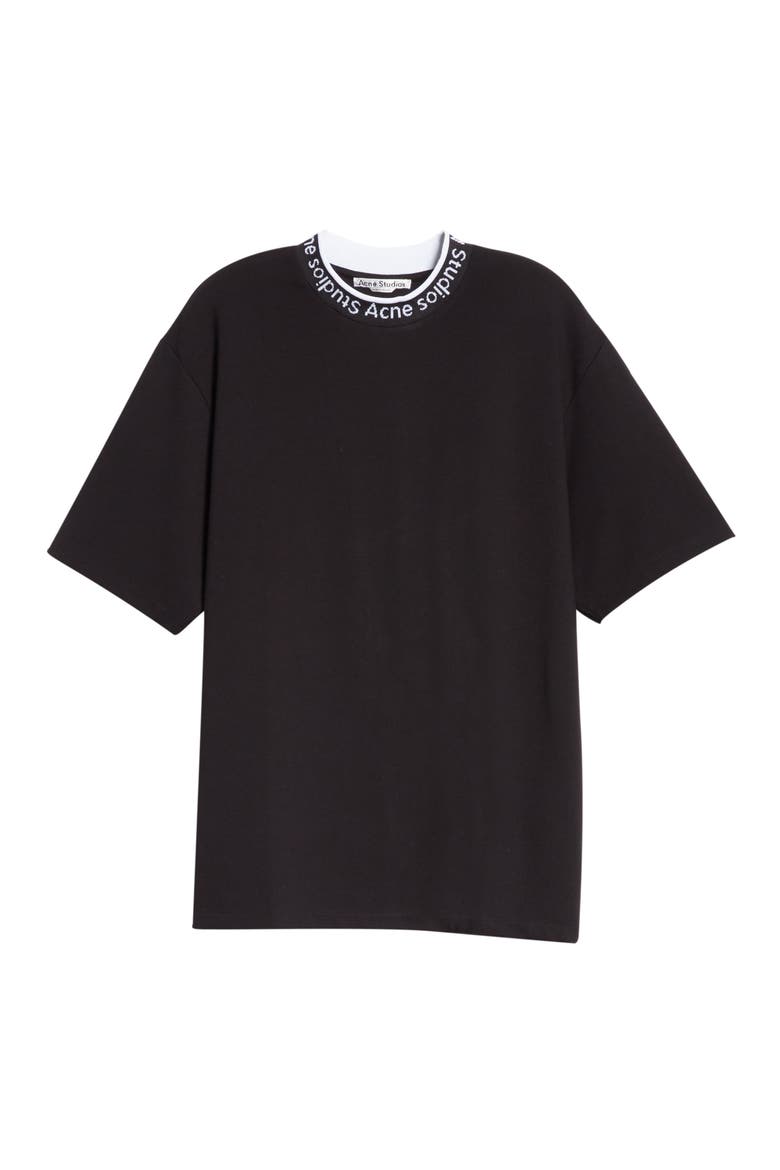 Extorr Logo Crewneck T-Shirt, Alternate, color, BLACK
