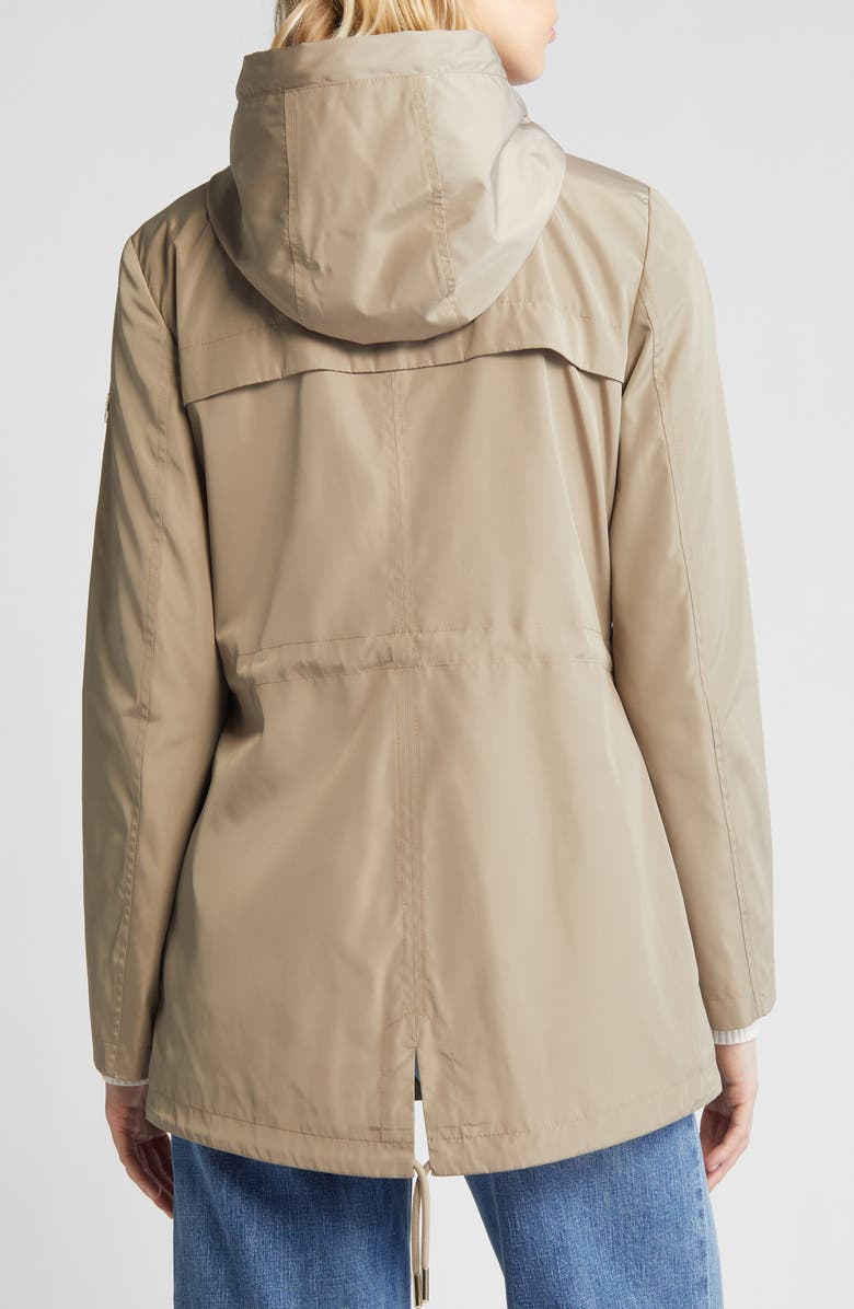 Michael Kors Hooded Jacket, Alternate, color, Taupe