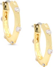 Lily Nily Kids' Cubic Zirconia Hoop Earrings