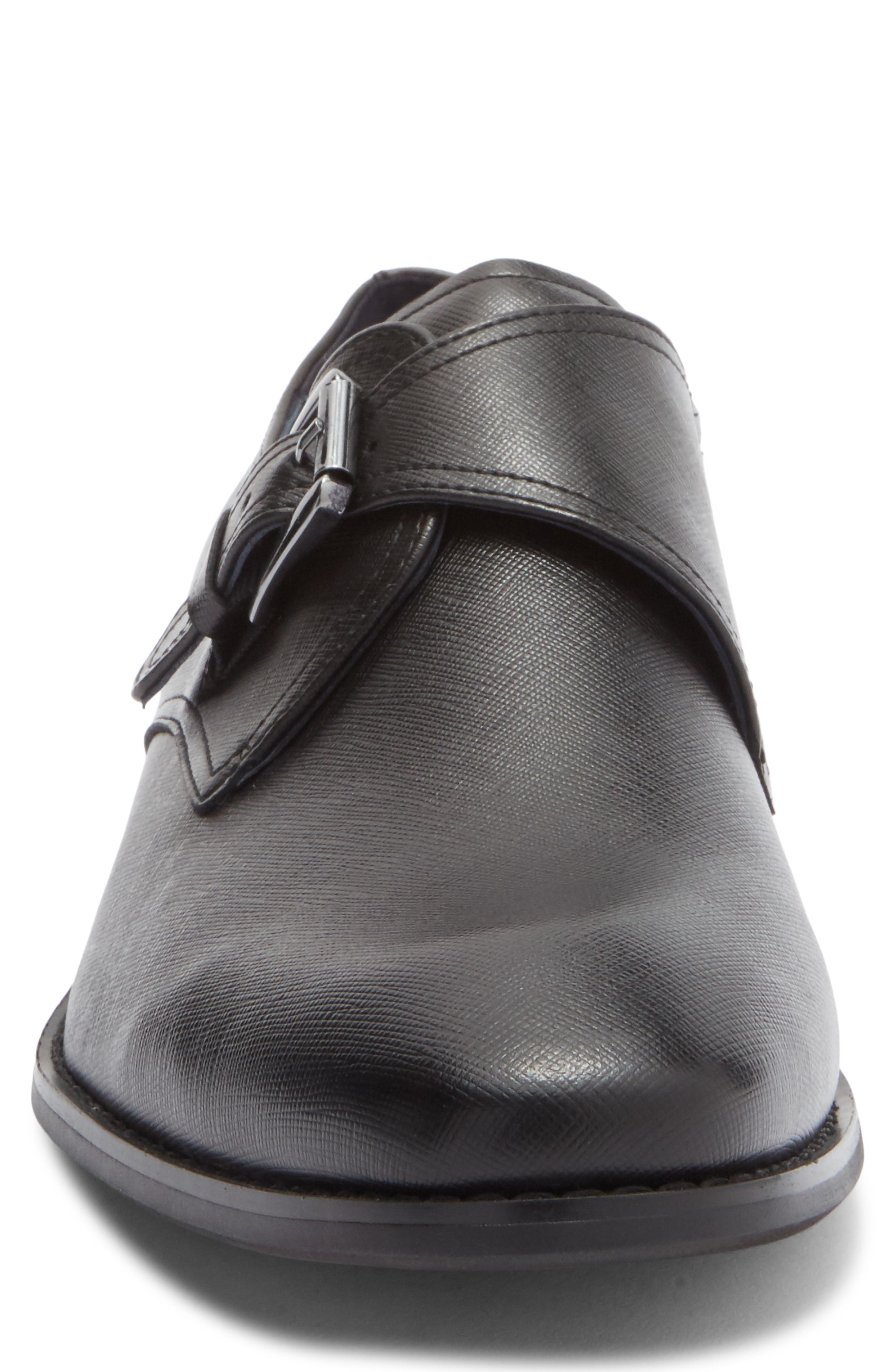 Steve Madden Salino Monk Shoe, Alternate, color, Black