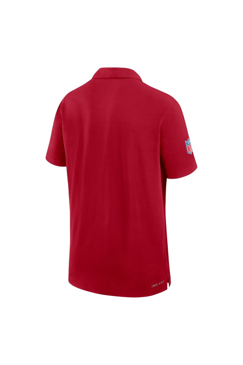Men's Nike Scarlet San Francisco 49ers 2024 Sideline Performance Polo, Alternate, color, Scarlet