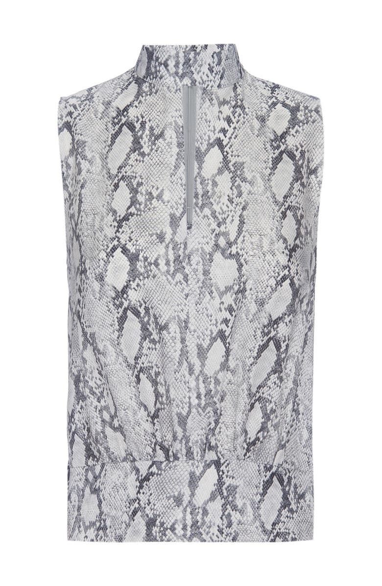 FRAME Snake Print Sleeveless Top, Main, color,