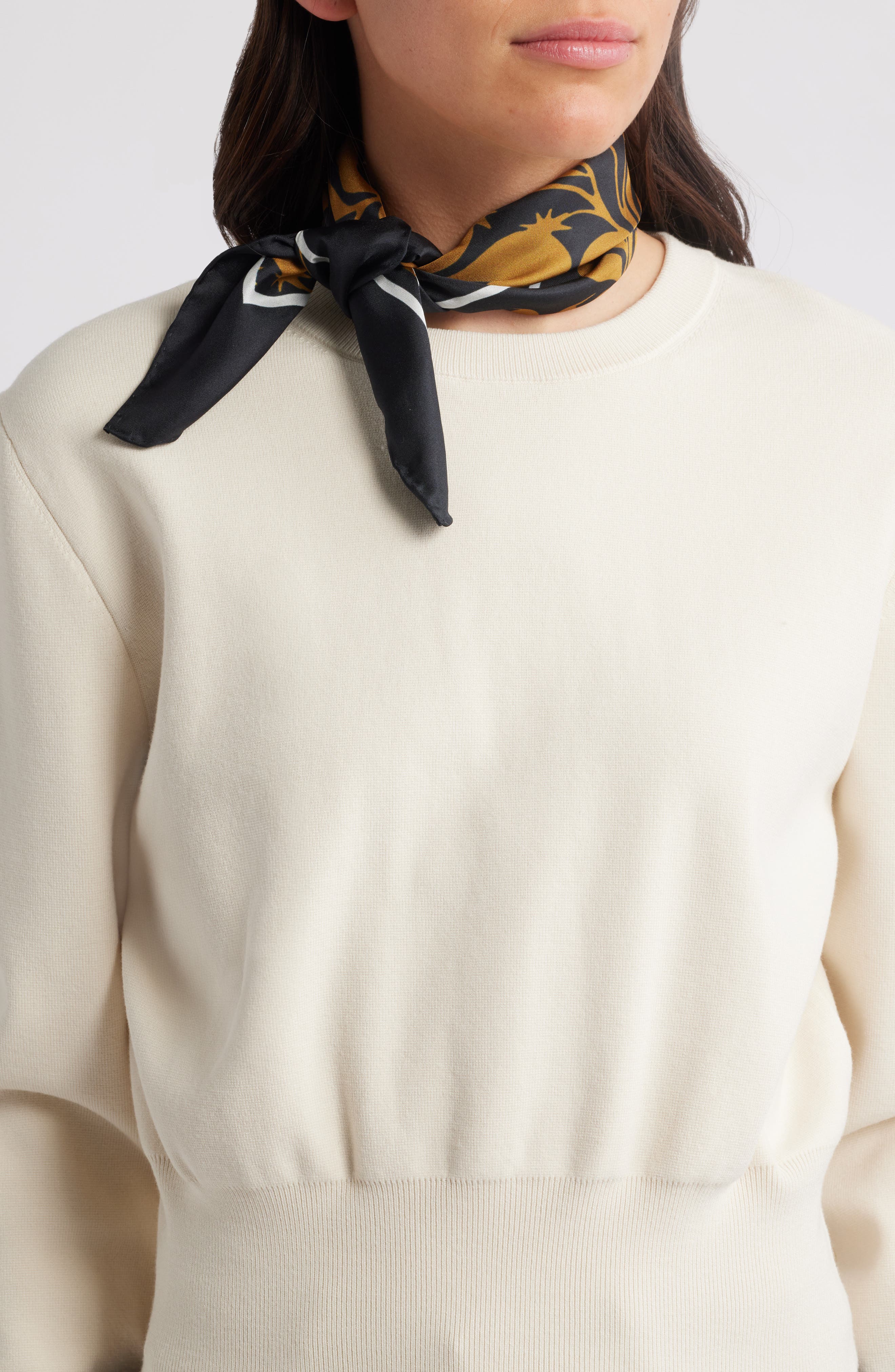 Bien Abyé Golden Garden Silk Bandana