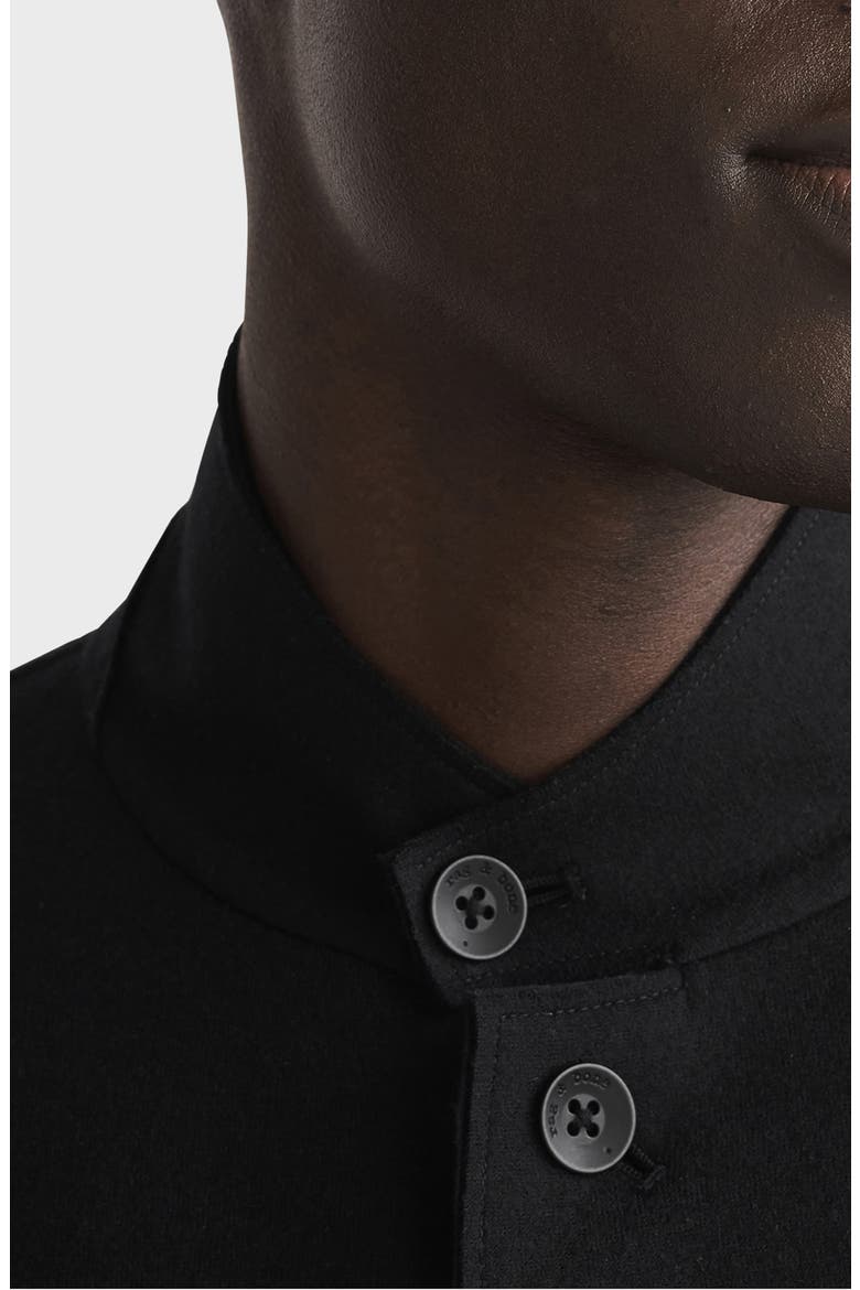 Prospect Japanese Wool Cardigan, Alternate, color, BLK