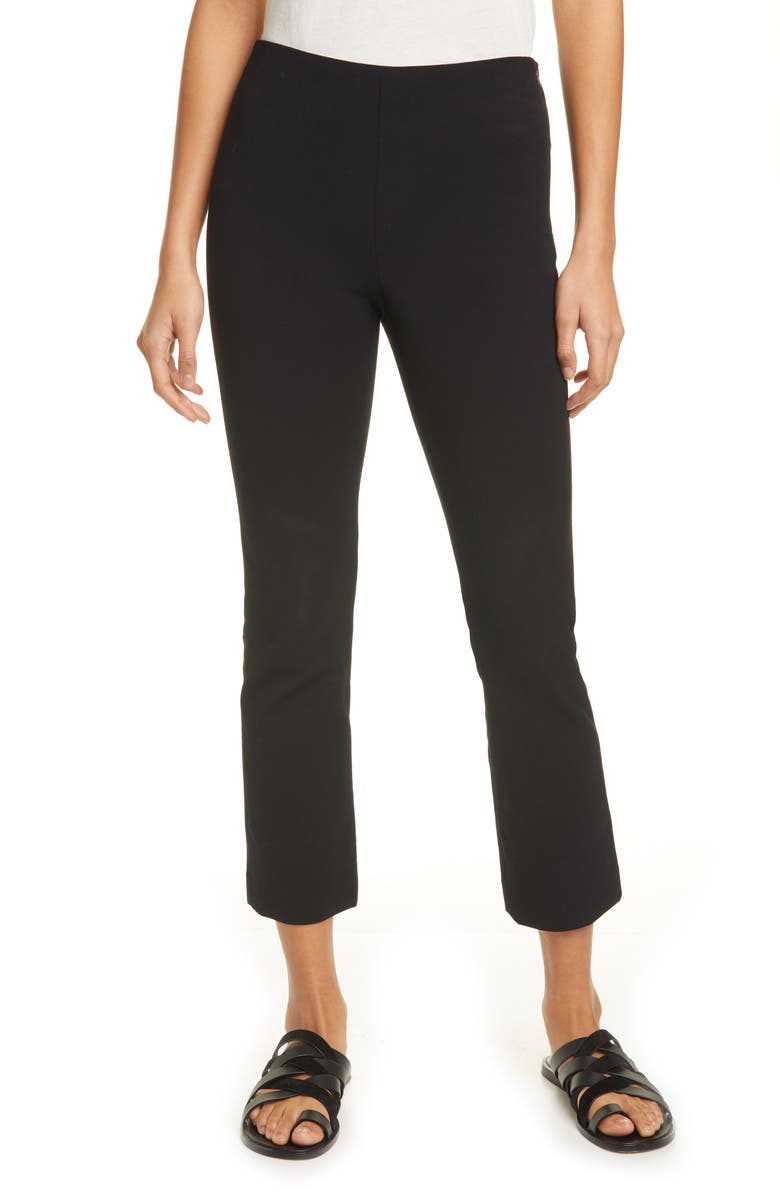 Vince Crop Flare Trousers, Main, color, 