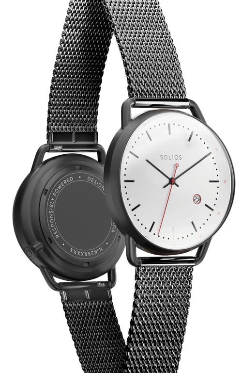 Solios Watches The Solar Curve | White Dial