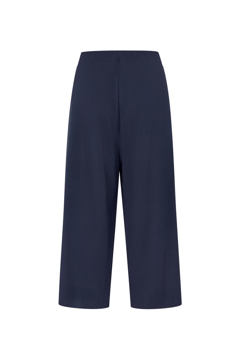 Mapryvora Wide Leg Cropped Trouser, Alternate, color, Navy