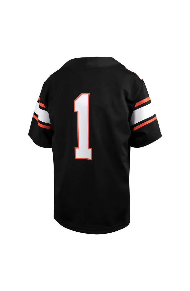 Nike Toddler Nike #1 Black Oklahoma State Cowboys Untouchable Replica Game Jersey, Alternate, color, Black