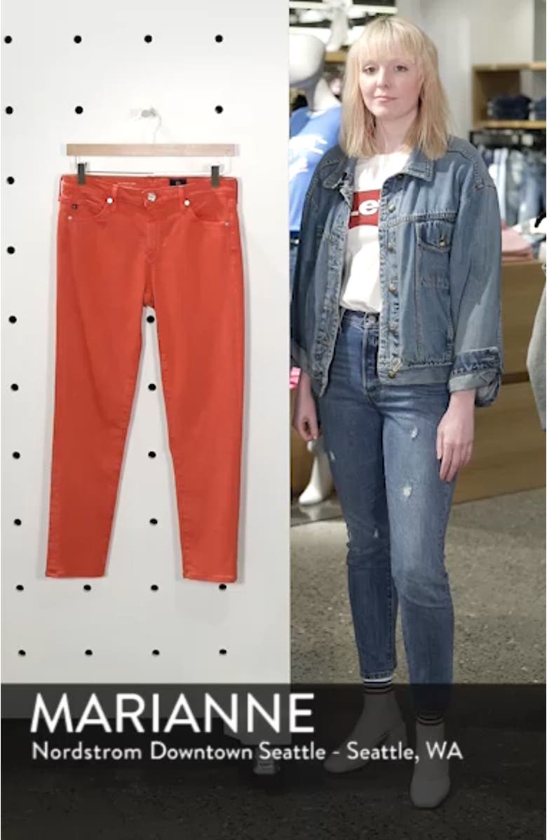 The Prima Crop Cigarette Jeans, sales video thumbnail