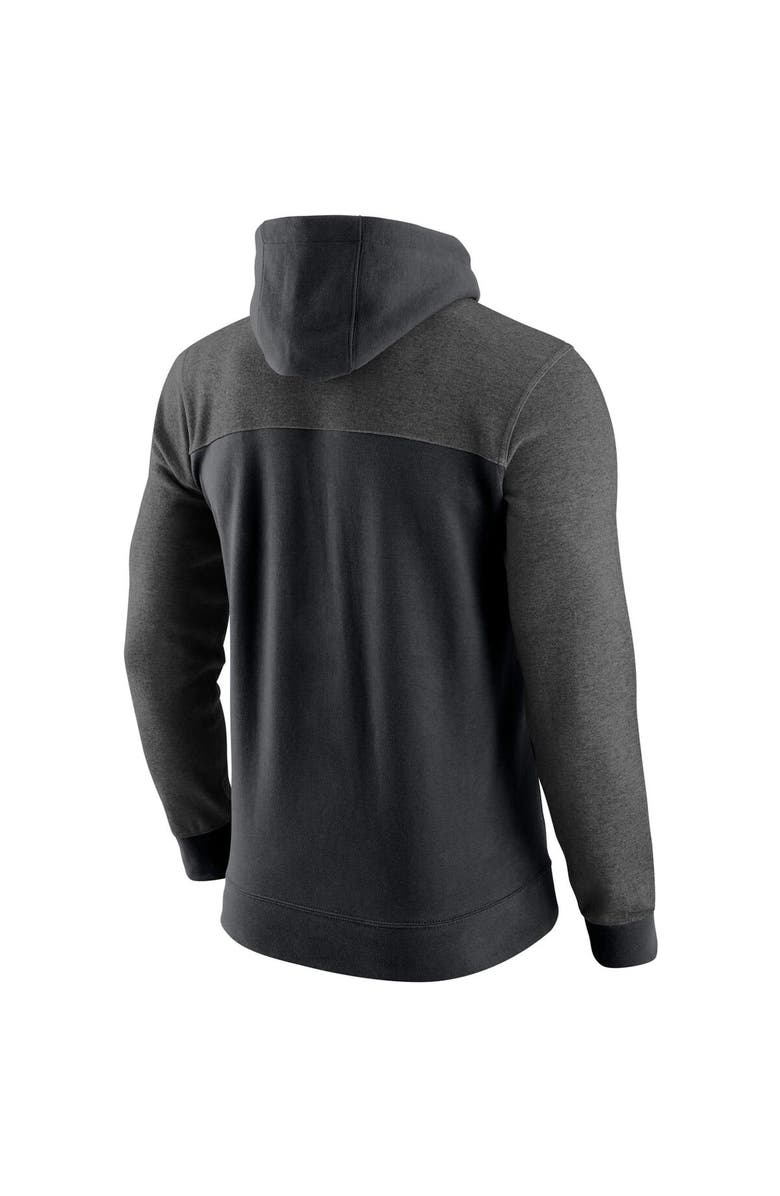 Nike Men's Nike Black North Carolina Tar Heels AV-15 2.0 Slim Fit Pullover Hoodie, Alternate, color,