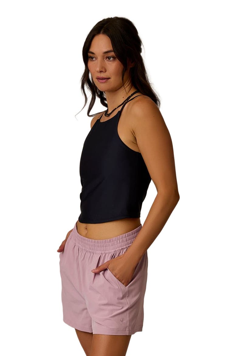 Boca Compression Tankini, Alternate, color, Black