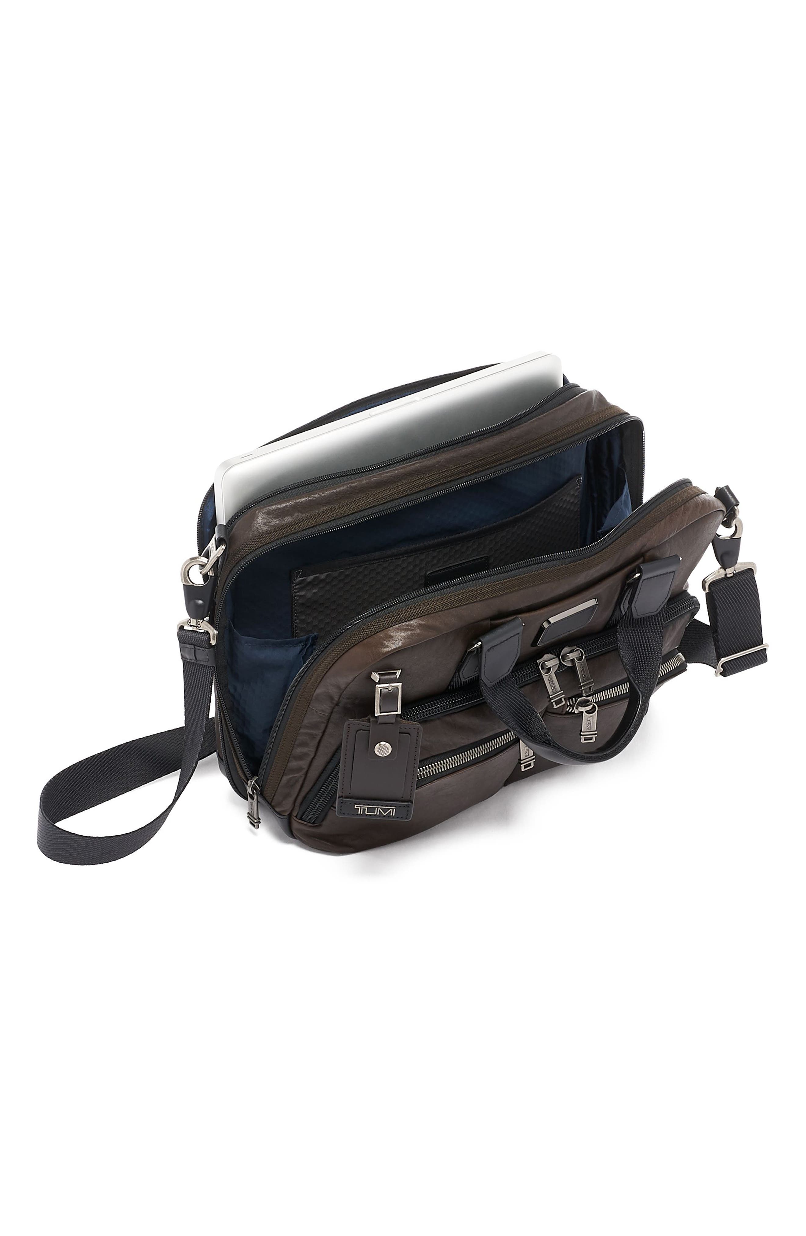 TUMI Alpha Bravo Albany Slim Commuter Briefcase, Alternate, color, 