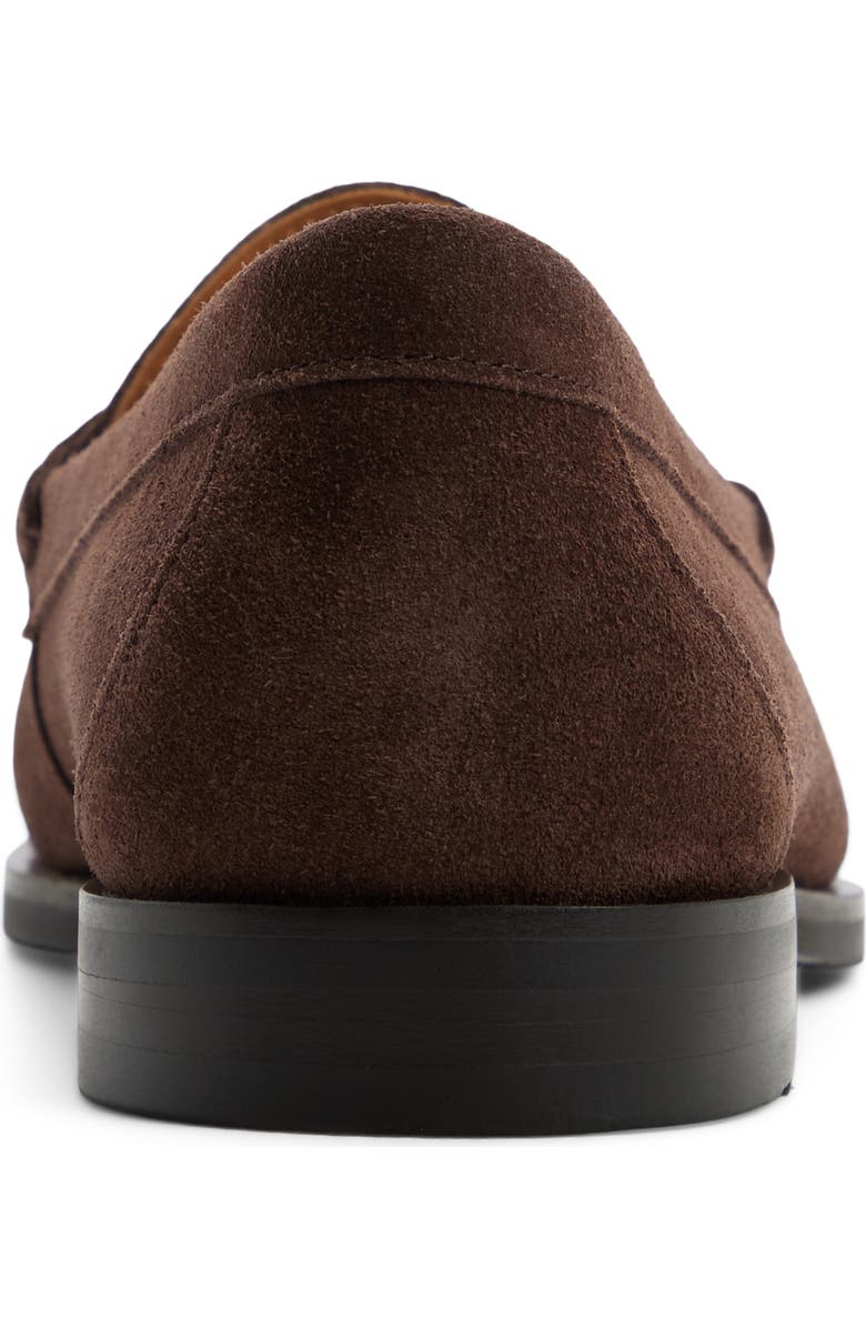G.H.BASS Berkeley Penny Loafer, Alternate, color, Dark Brown Suede