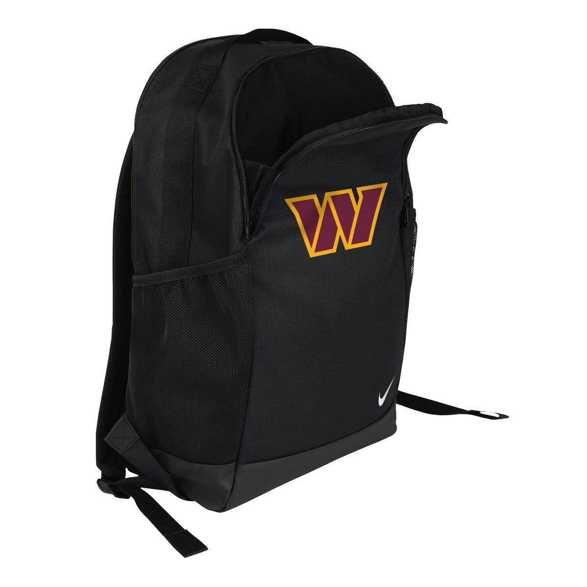 Washington Commanders Primary Logo Backpack, Alternate, color, Black