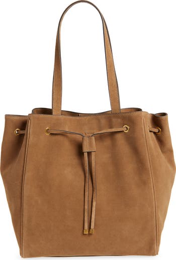 The Suede Shopper Tote