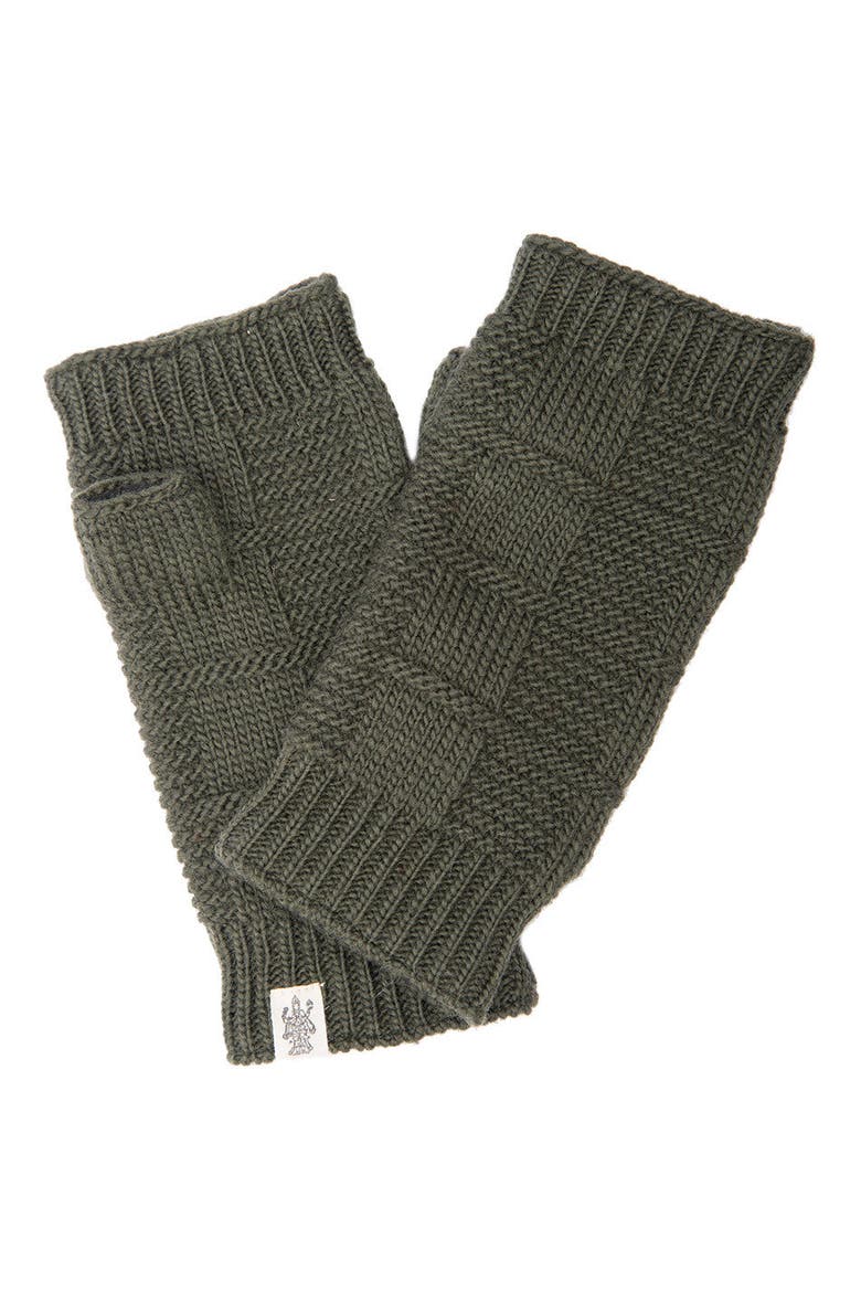 Checkered Handwarmers, Main, color, Olive