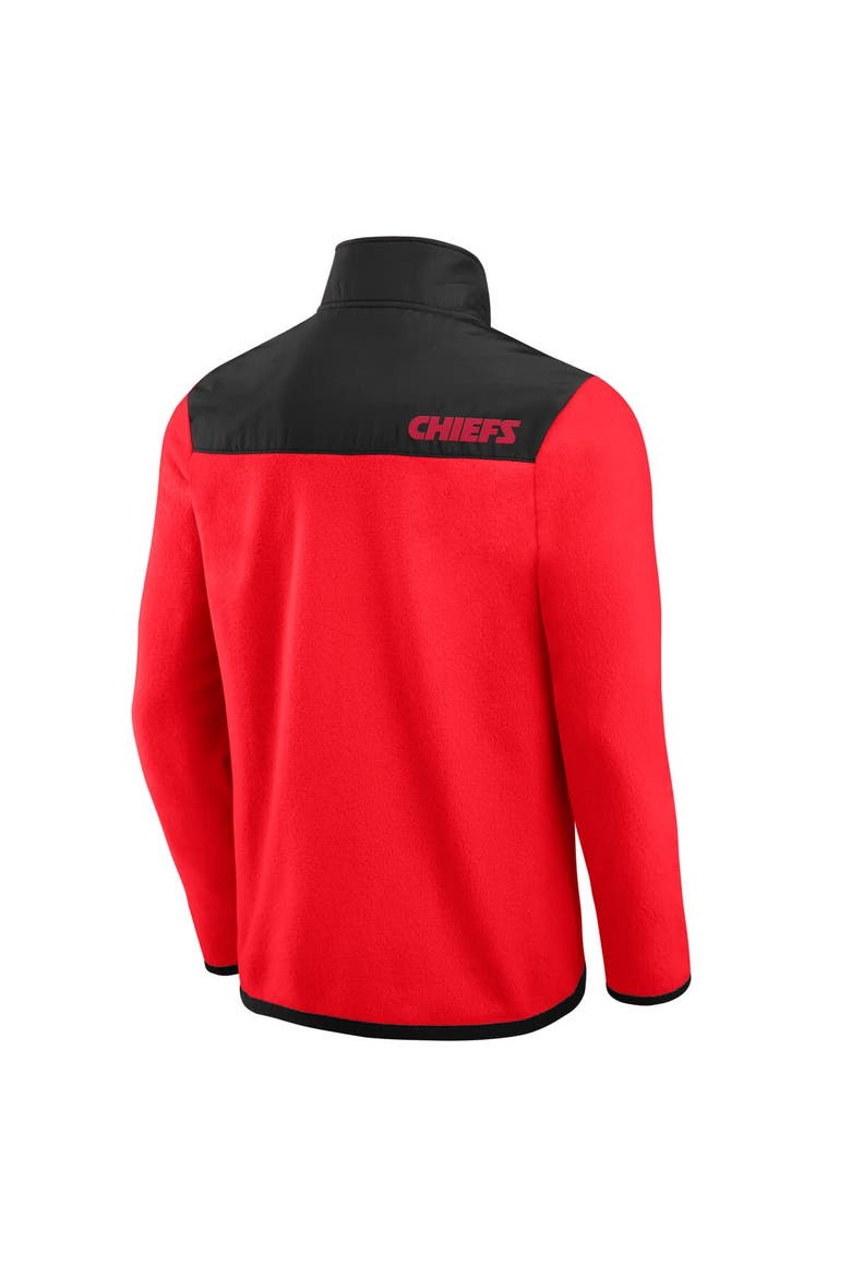 Men's Darius Rucker Collection by Fanatics Red Kansas City Chiefs Color Block Polar Fleece Full-Zip Jacket, Alternate, color, Red