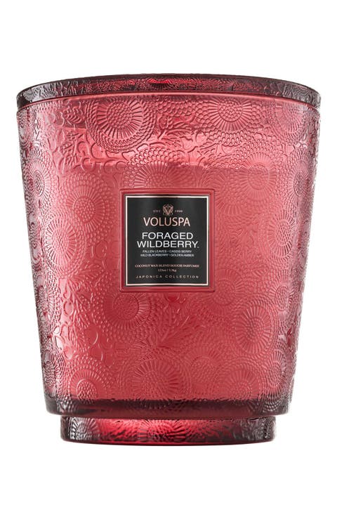 Foraged Wildberry Five-Wick Hearth Candle
