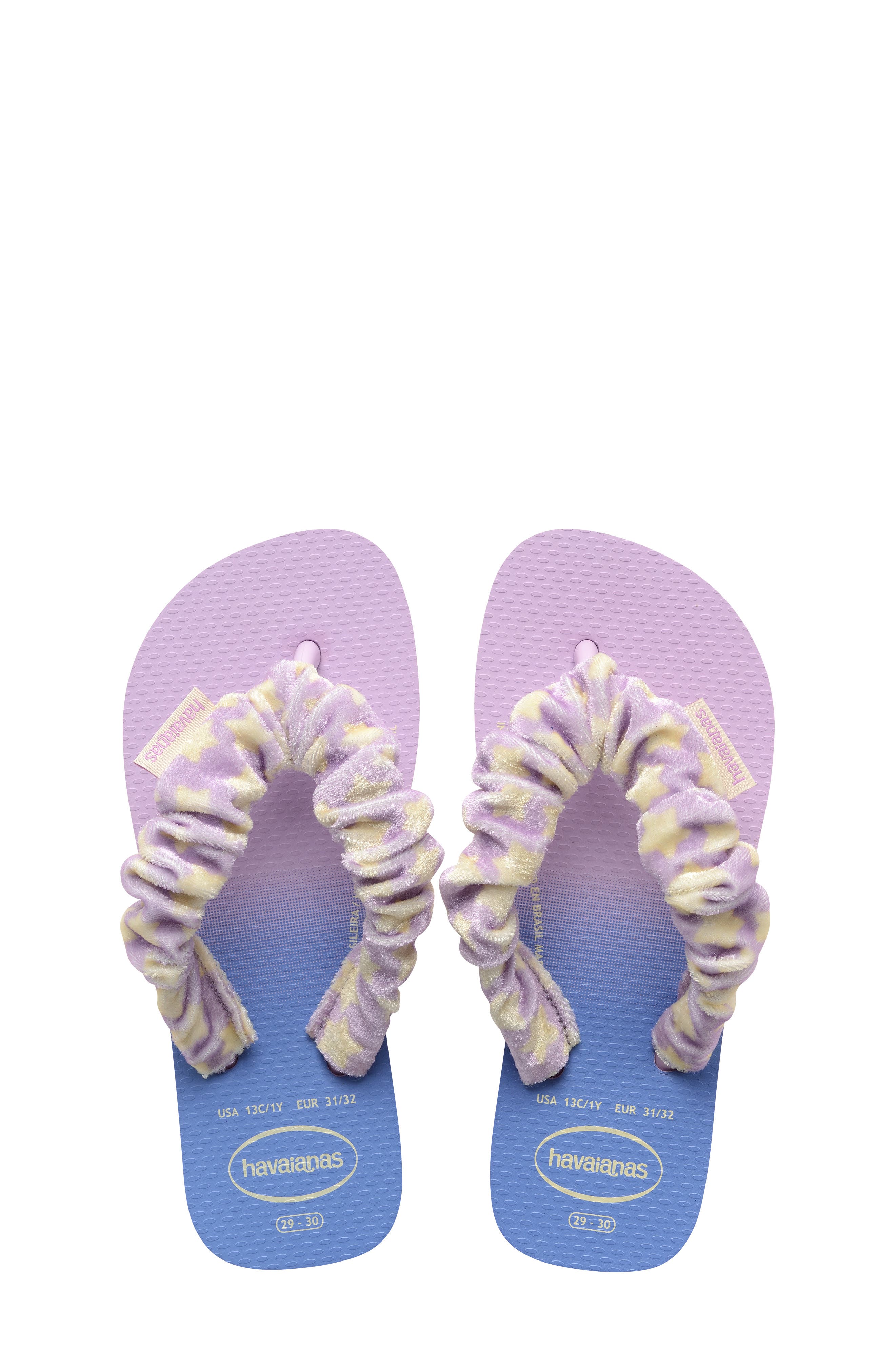 Havaianas Kids
 Fluffy Flip Flop, Alternate, color, Purple Fantasy