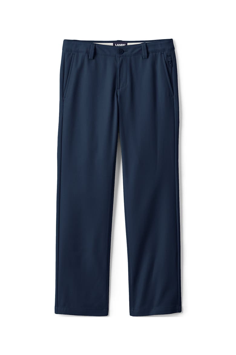 School Uniform Girls Active Performance Chino Pants, Alternate, color, Classic Navy