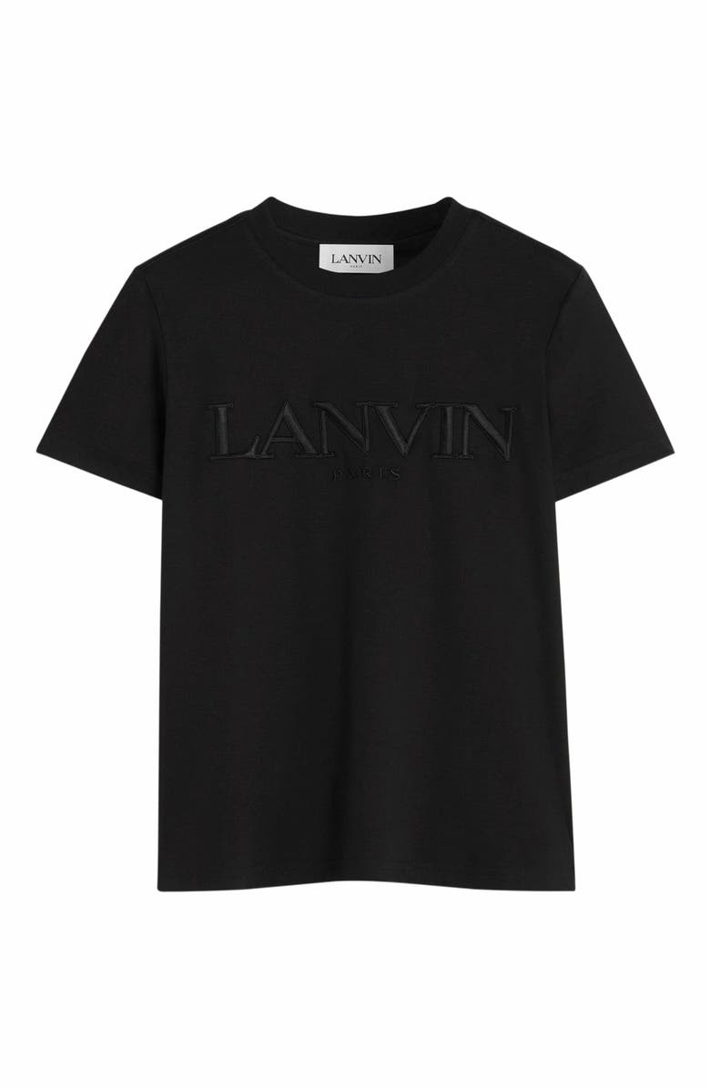 Lanvin Classic Fit Lanvin Embroidered T-Shirt, Alternate, color, 