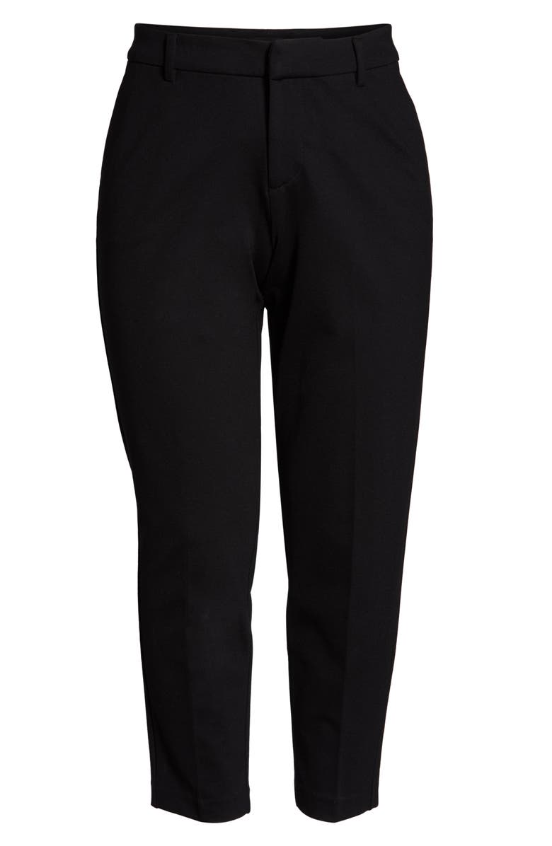 Liverpool Los Angeles Liverpool Kelsey Ponte Knit Trousers, Alternate, color, Black