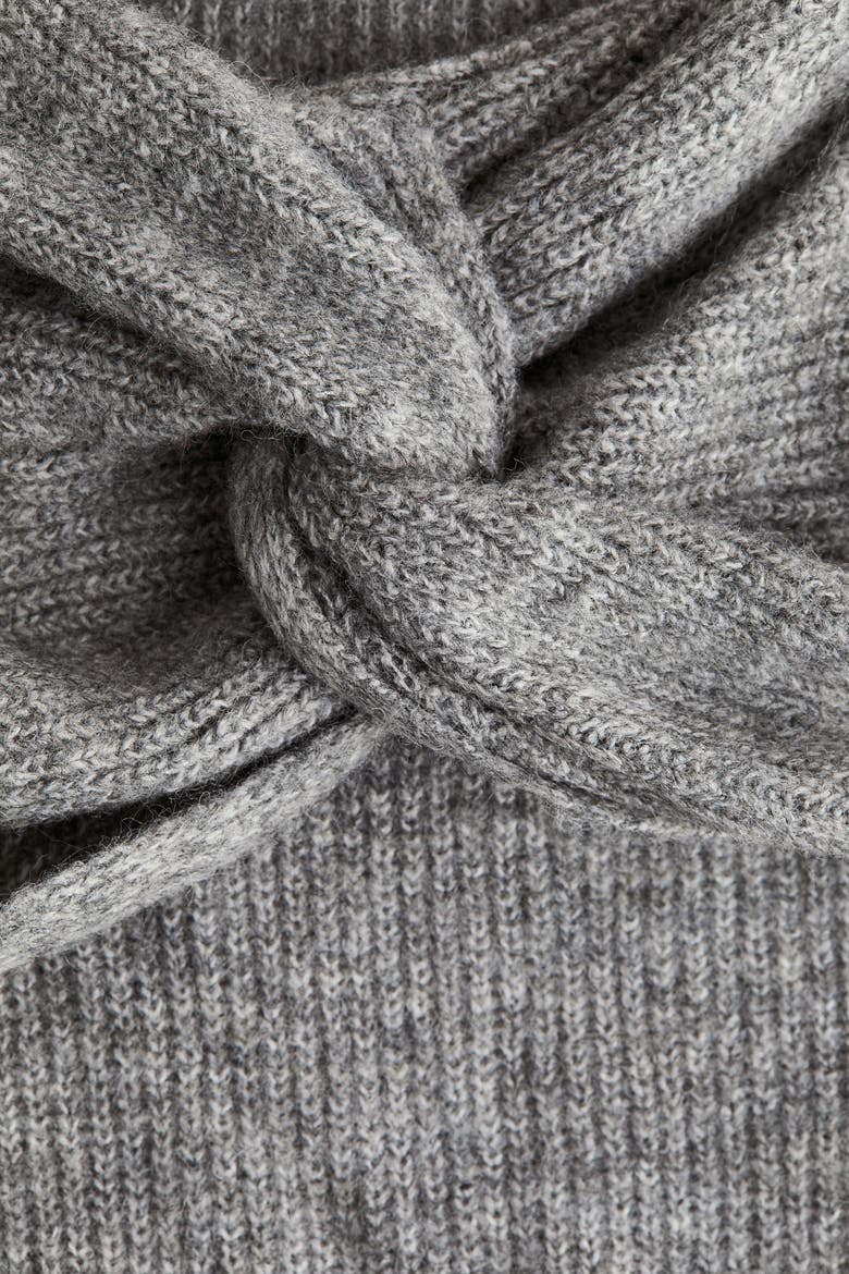 Off-the-shoulder Jumper, Alternate, color, Gray melange