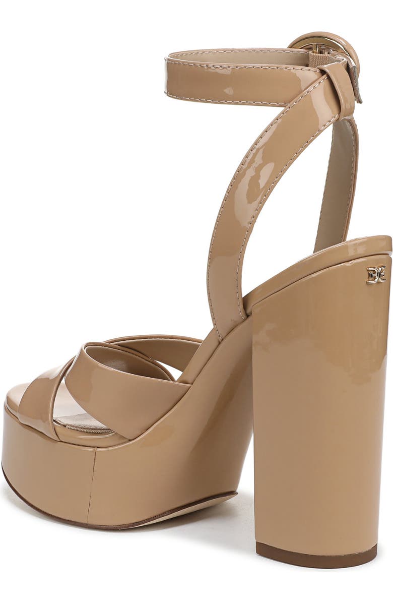 Sam Edelman Savannah Ankle Strap Platform Sandal, Alternate, color, Sienna Tan