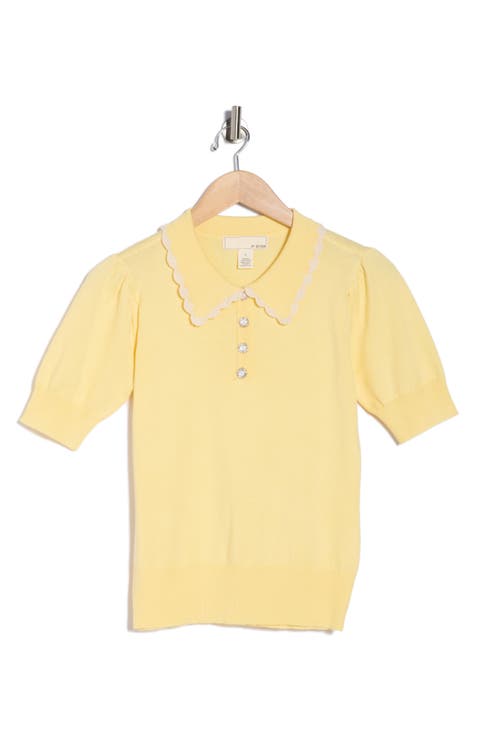 Gwen Lace Trim Sweater