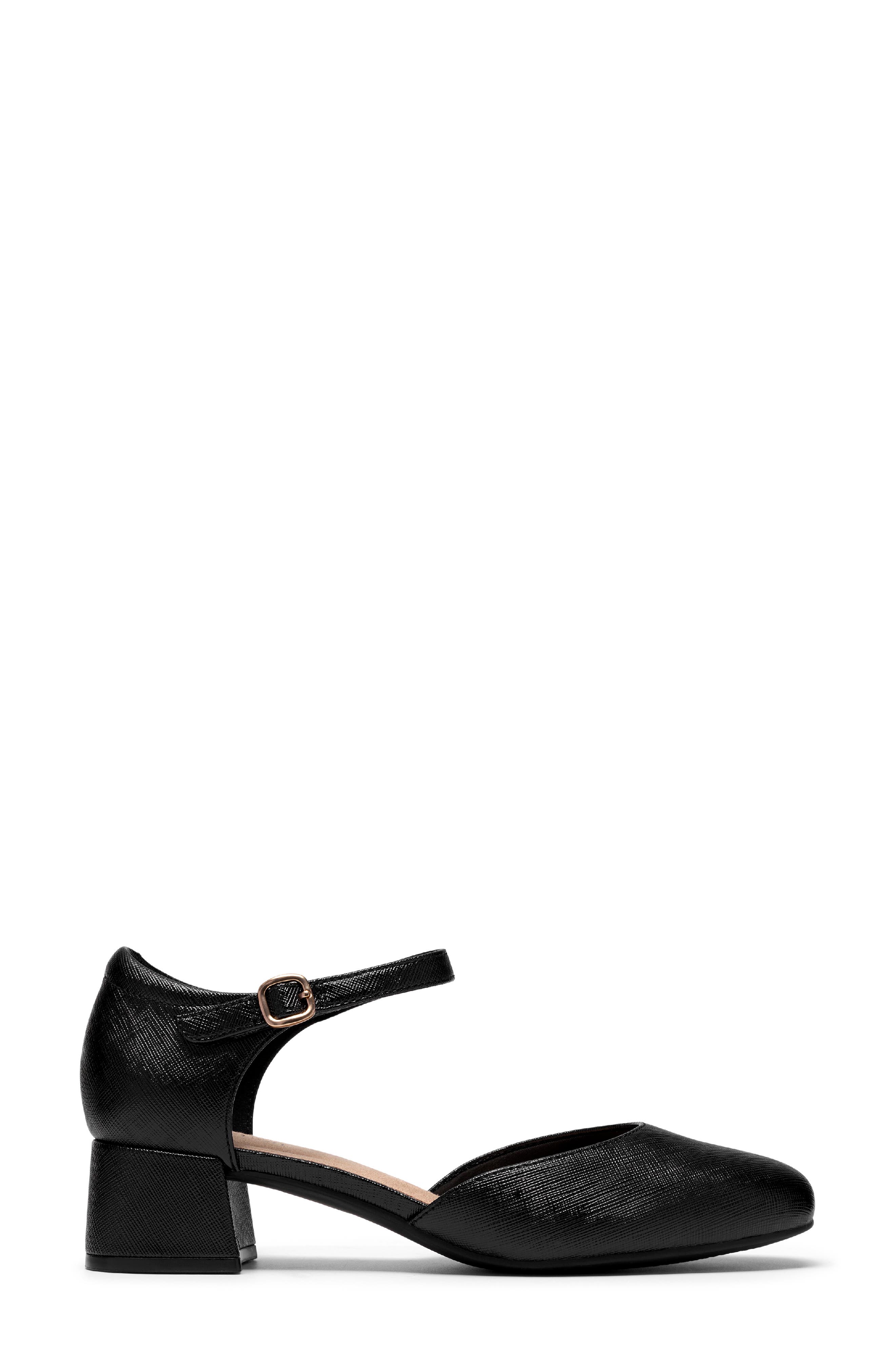 Iridessa Ankle Strap Pump, Alternate, color, BLACK INTEREST