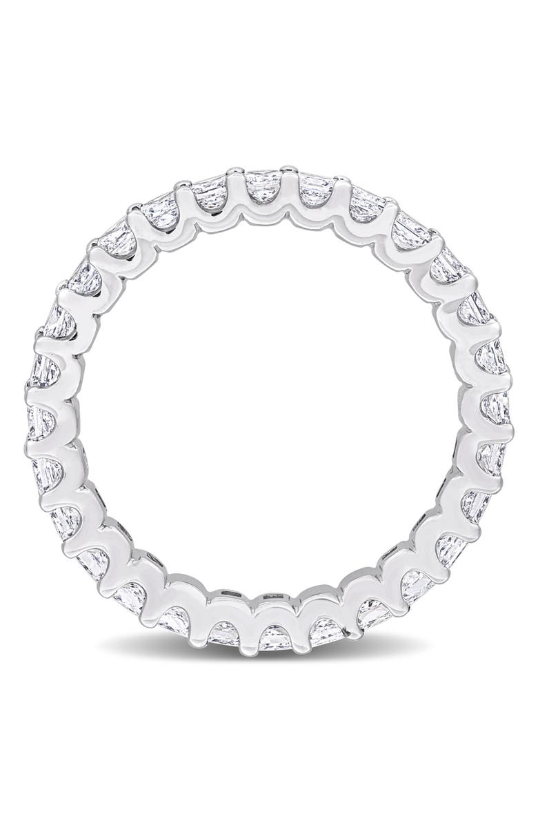 Julianna B. 2 CTW Lab-Grown Diamond Princess Eternity Ring, Alternate, color, White Gold