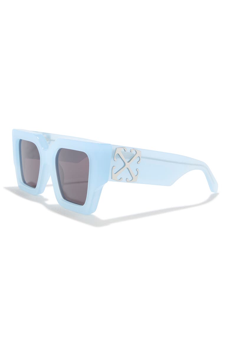 Catalina Square Sunglasses, Alternate, color, LIGHT BLUE DARK GRE