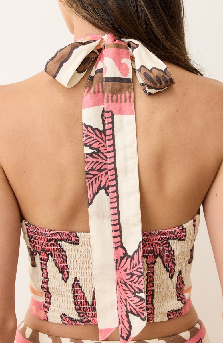 Marine Layer Saguaro Crop Halter Top, Alternate, color,