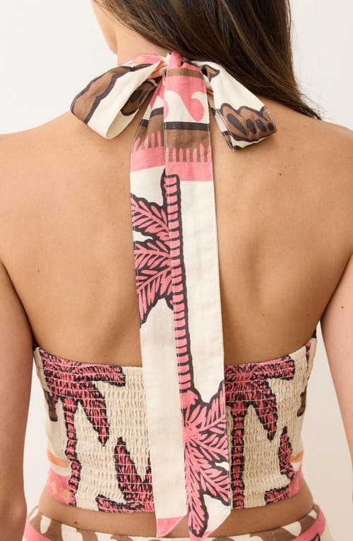 Marine Layer Saguaro Crop Halter Top