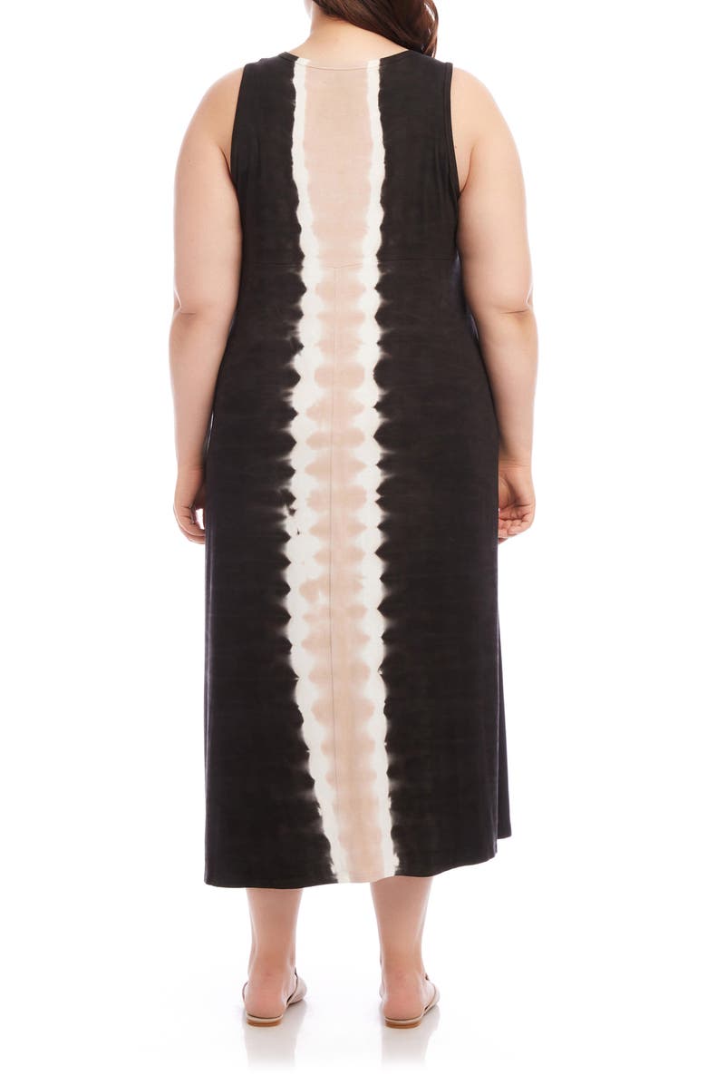 Karen Kane Tie Dye Midi Dress, Alternate, color, 