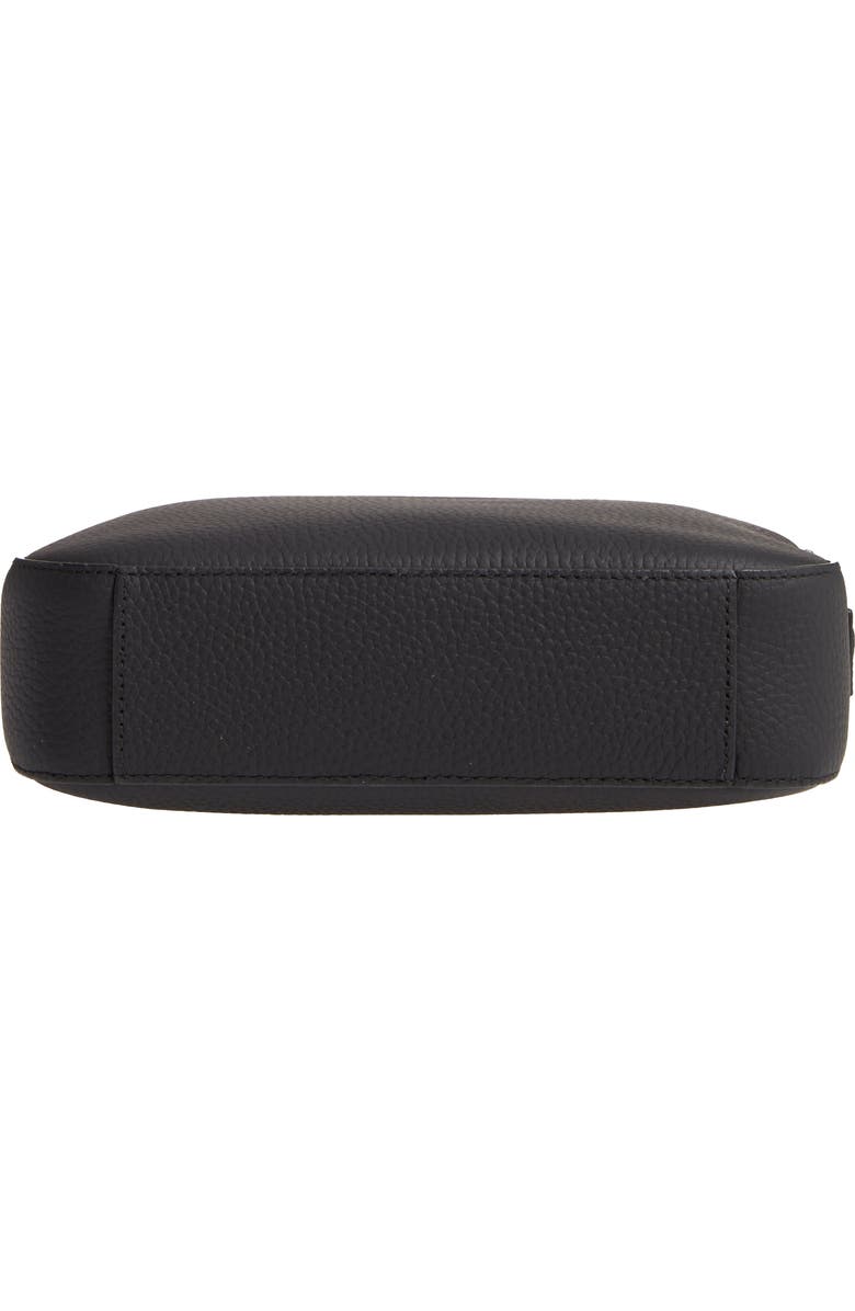 AllSaints Leather Camera Crossbody Bag, Alternate, color,