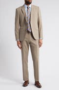 BOSS Huge Stretch Wool Suit