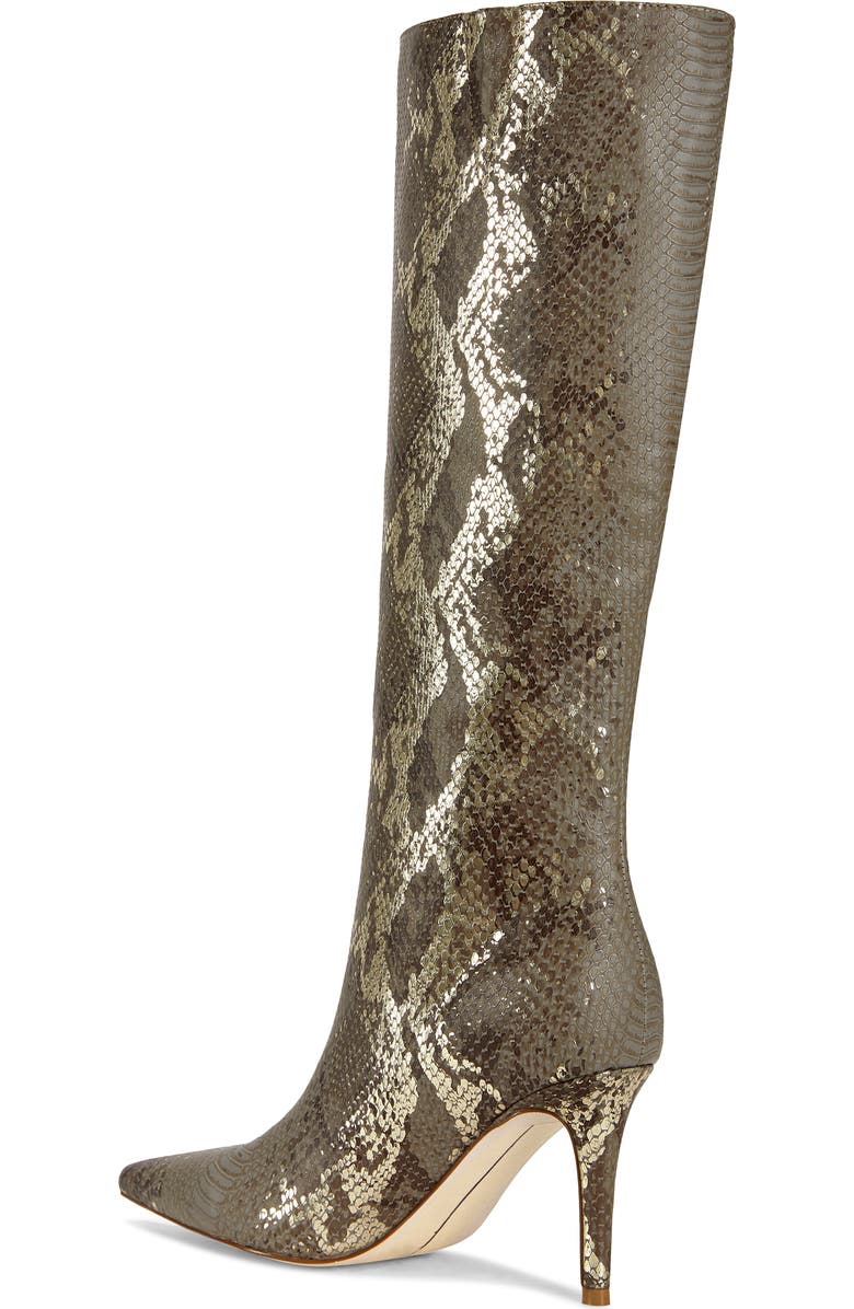AZALEA WANG Cashy Pointed Toe Knee High Boot, Alternate, color,