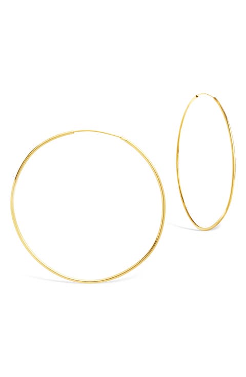 Infinity Hoop Earrings