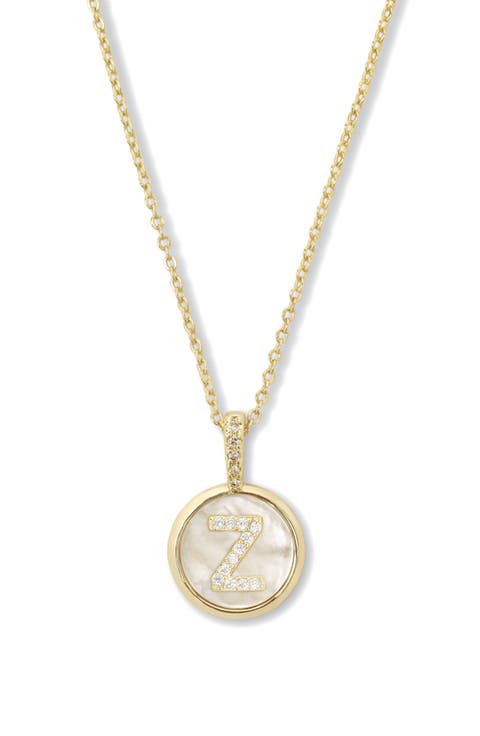 Baby Love Letters Initial Pendant Necklace