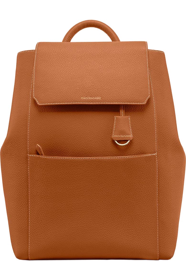 big leather backpack se Large and the organized interior includes a laptop sleeve Black Leather Backpack Purse |