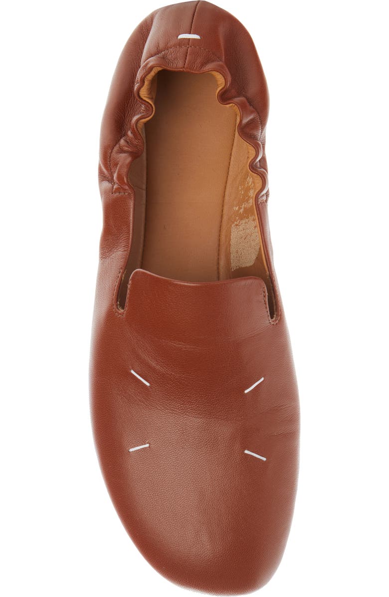 Maison Margiela Four-Stitch Scrunched Loafer, Alternate, color,