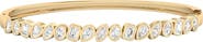 Everlee Multi-Shape Angled Bezel Lab Diamond Bangle in 14K Gold