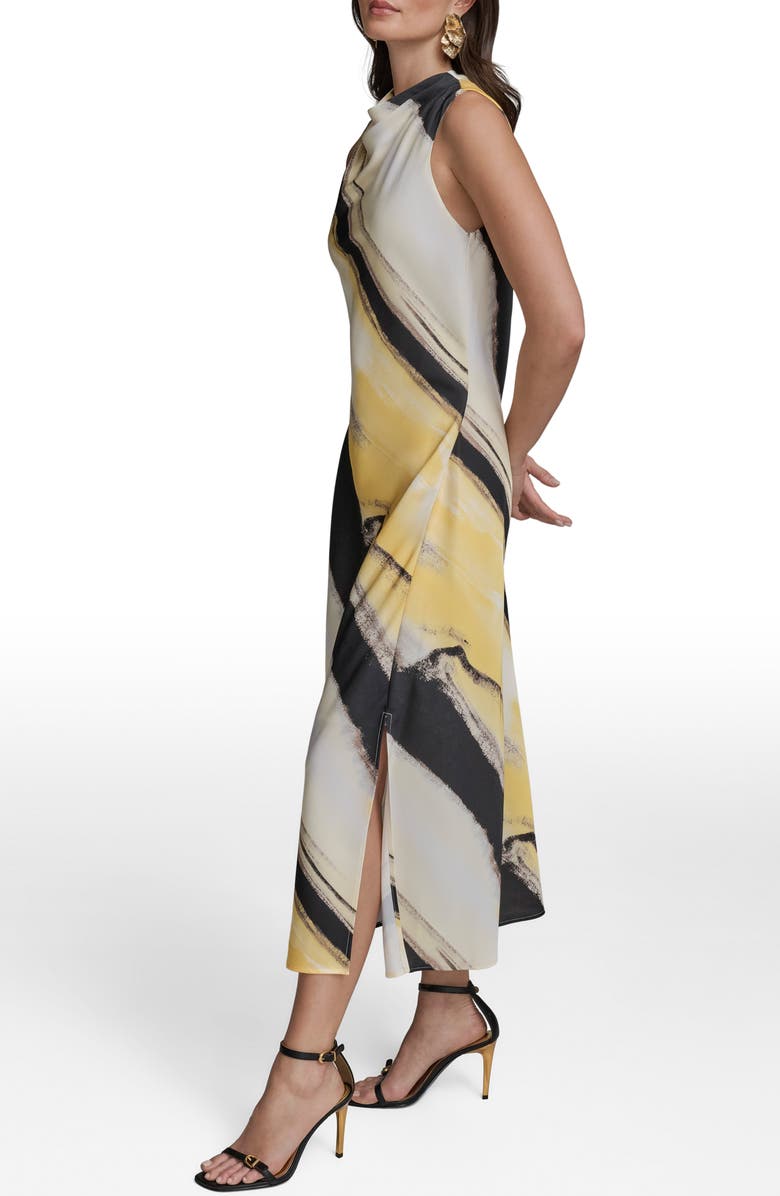 Donna Karan New York Print Sleeveless Maxi Dress, Alternate, color, 