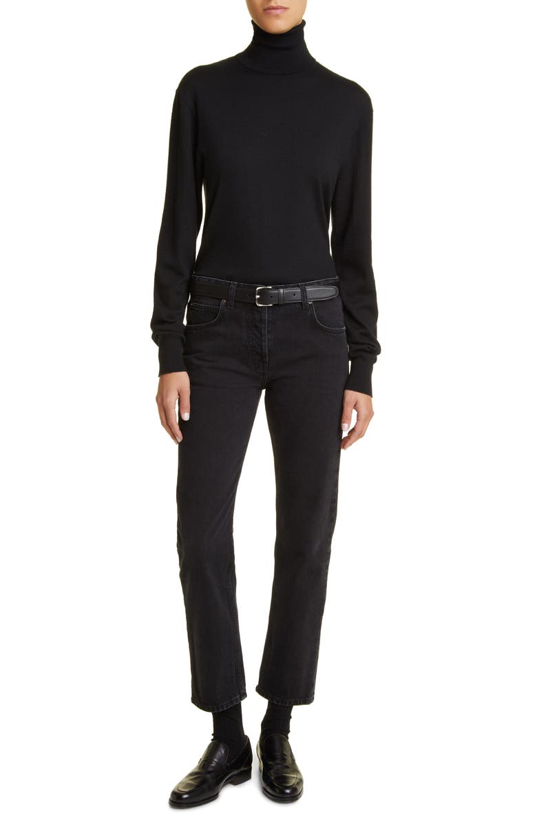 The Row Riaco Straight Leg Jeans, Alternate, color, 