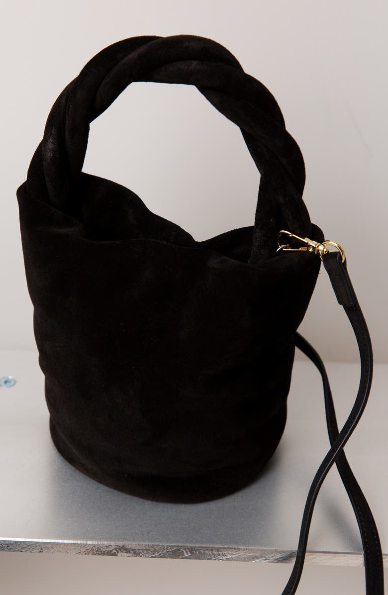 Yvonne Koné Mini Johanna Suede Bucket Bag, Alternate, color,