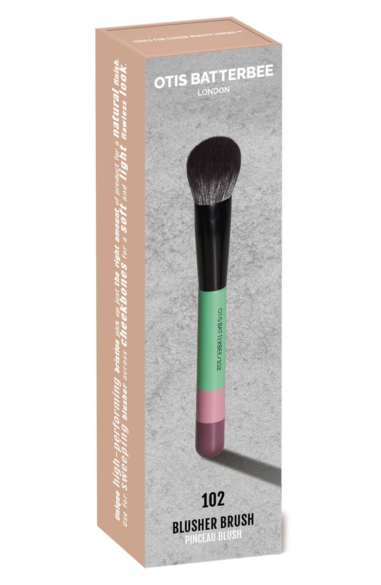 Otis Batterbee 102 Blusher Brush, Alternate, color, Verde