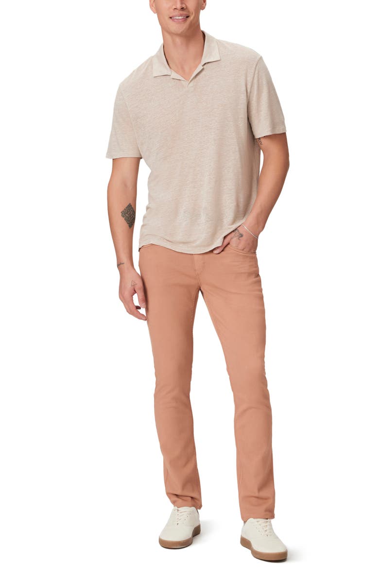 PAIGE Federal Transcend Slim Straight Leg Jeans, Alternate, color, Redwood Dust