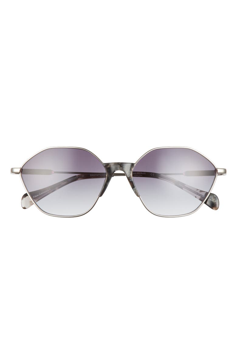 Isaac Mizrahi New York 55mm Geometric Sunglasses, Main, color,