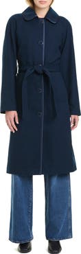 Kate Spade New York Belted Wool Blend Maxi Coat